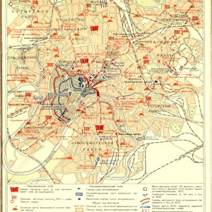 Armed uprising in Moscow 10/25-11/2/1917