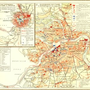 Armed uprising in Petrograd on October 24-25, 1917